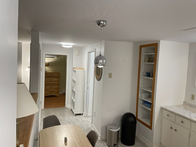 Kitchen View to Bedroom