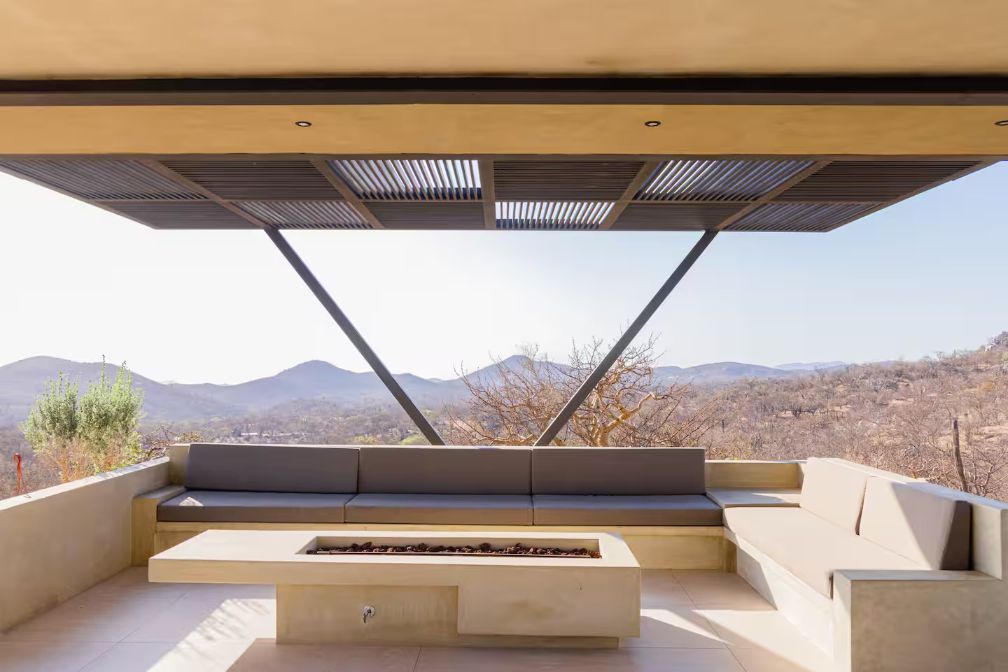 Upper-Level Fire Pit
