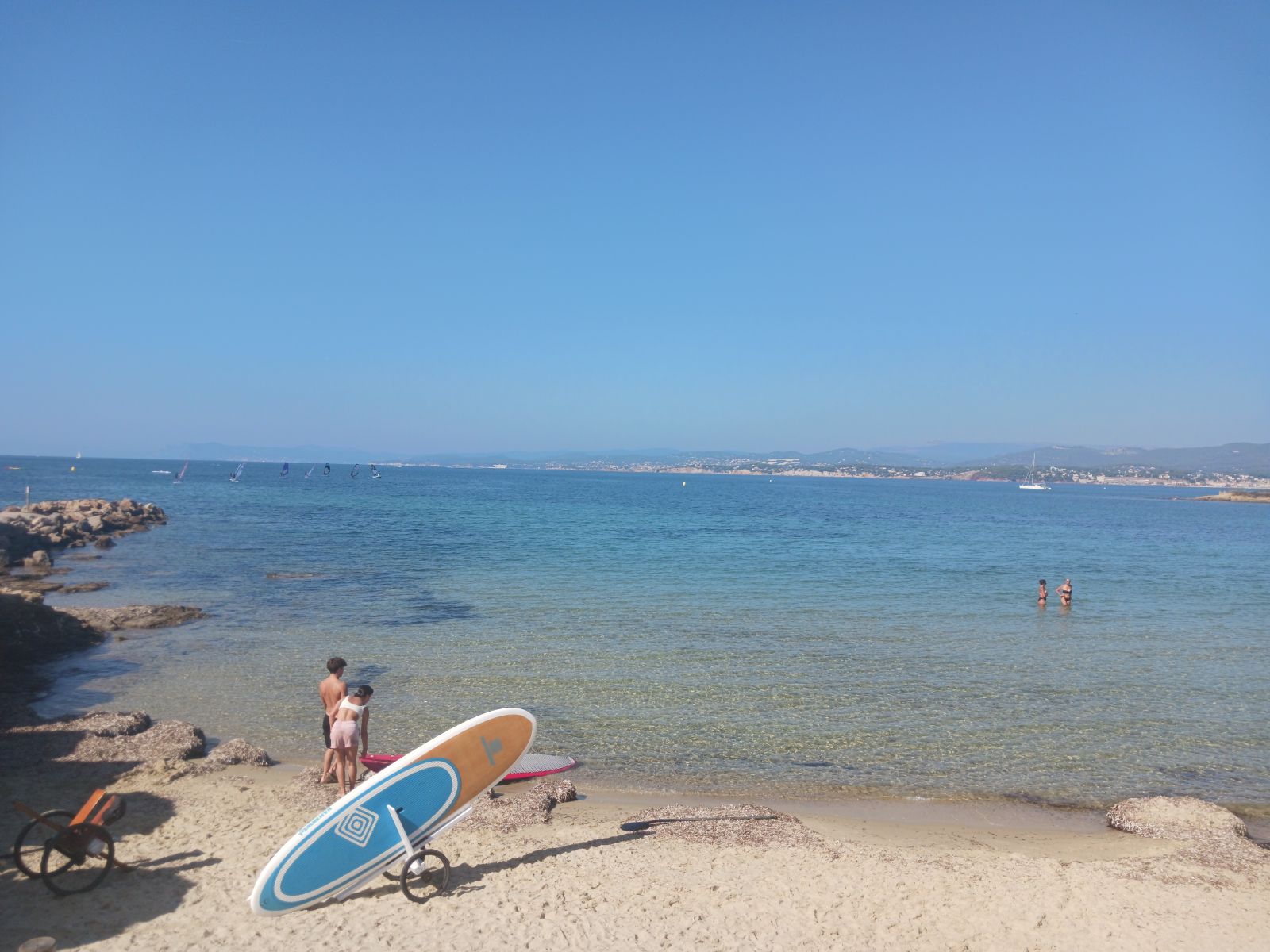 One of the beaches of Six Fours