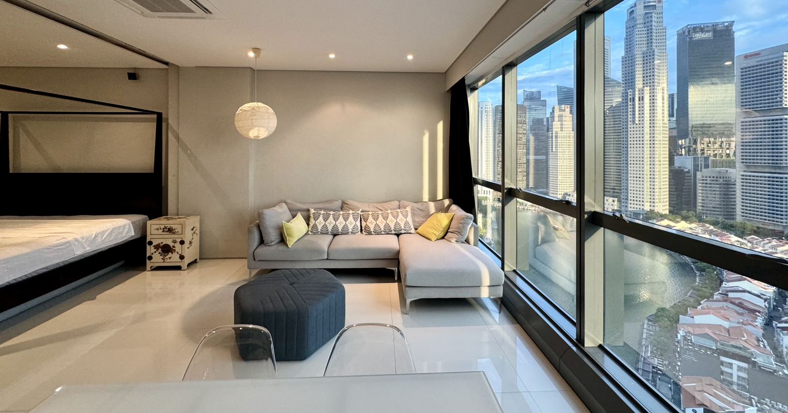 Designer Studio with Singapore River View in CBD