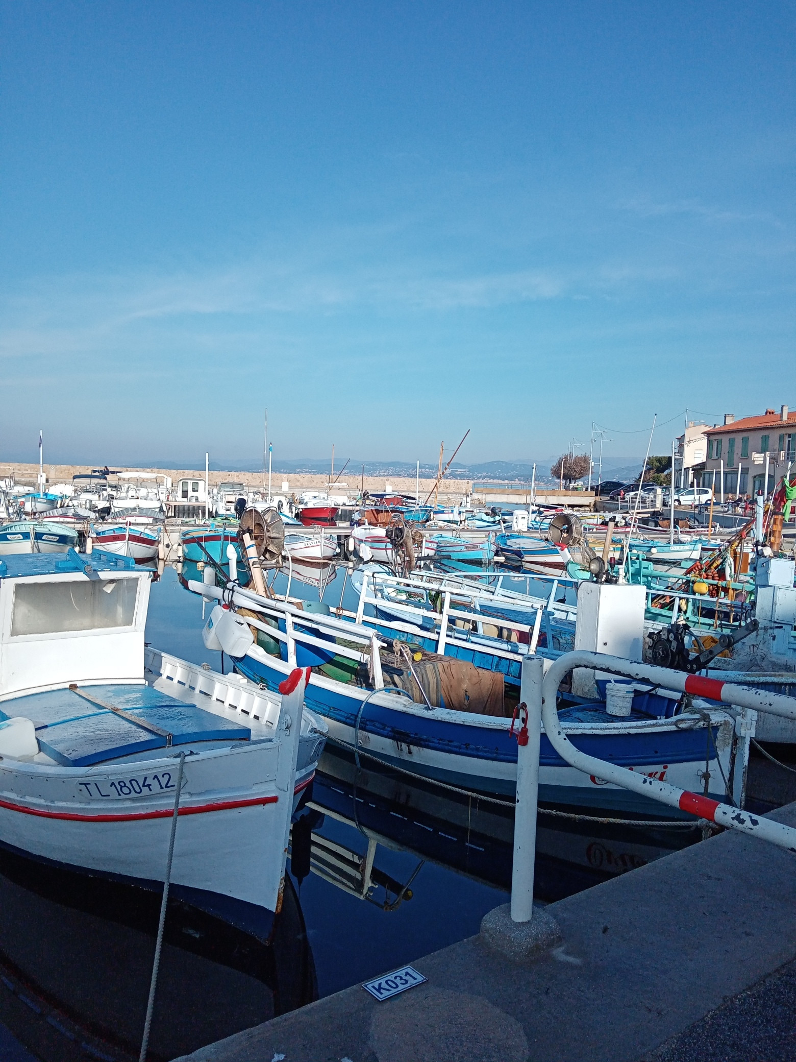 Small port of Brusc at Six Fours