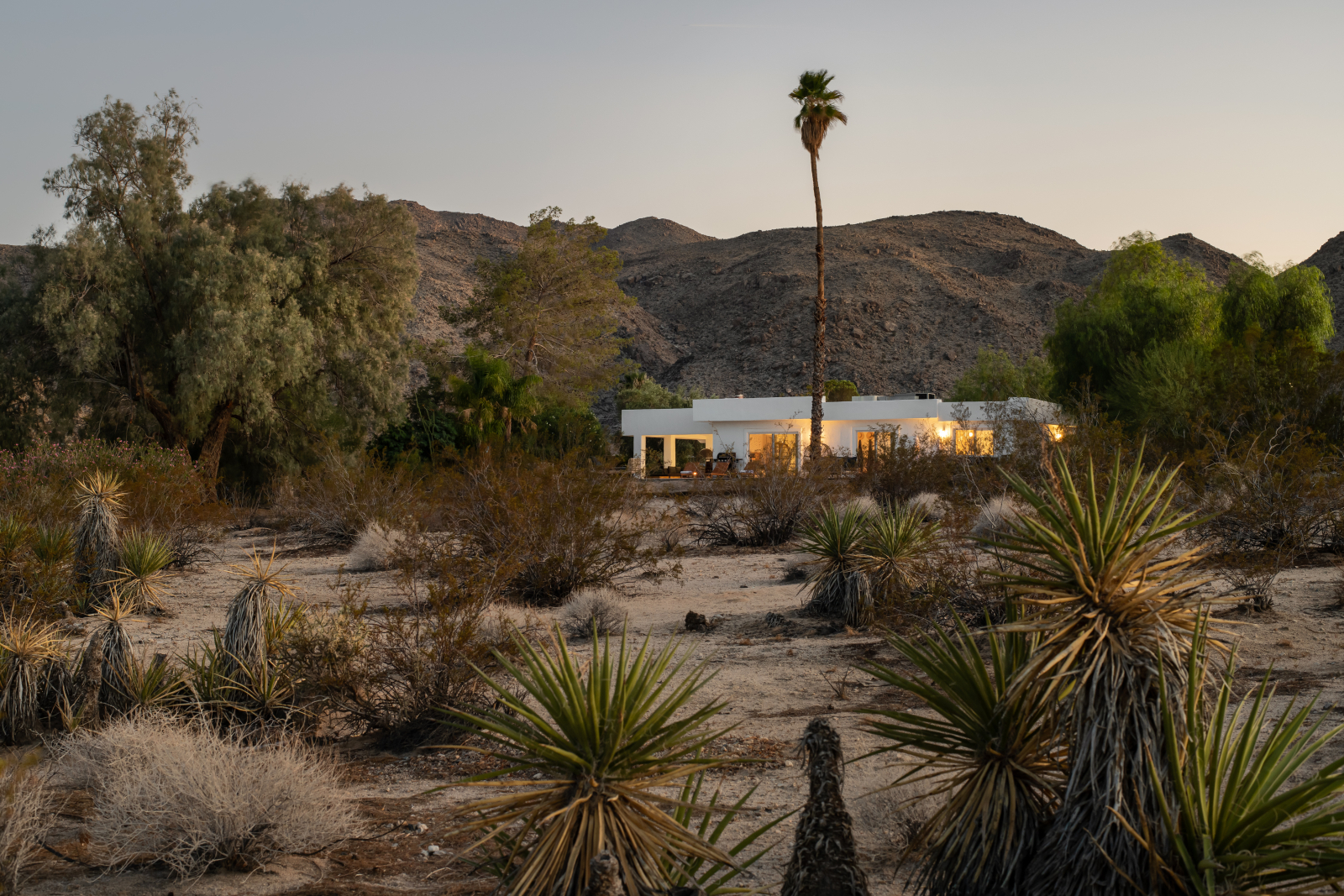 Joshua Tree Pool House: 360 view, pool+spa, on 2.5 acres