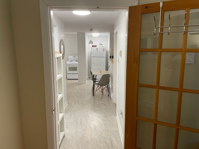 Bedroom View to Kitchen