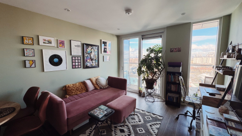 1 Bed Apartment with Balcony and Panoramic Views