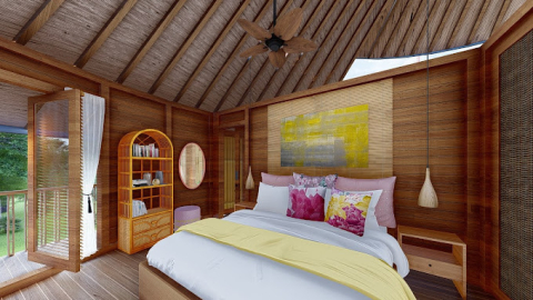 Prachtige villa met zeezicht op Amed - Bali