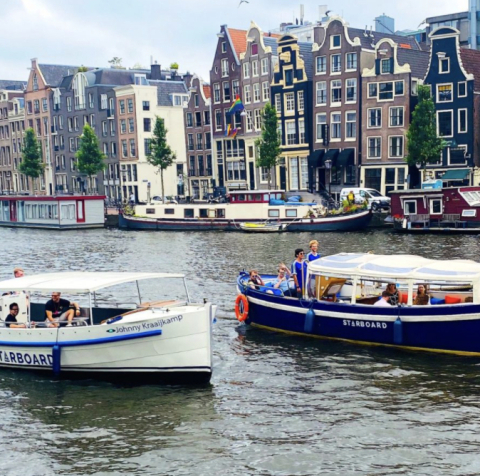 Centrally located city penthouse near Amstel river with sunny roof terrace; We have cat allergies so only cat free works, otherwise we consider the world exciting and are open to all places