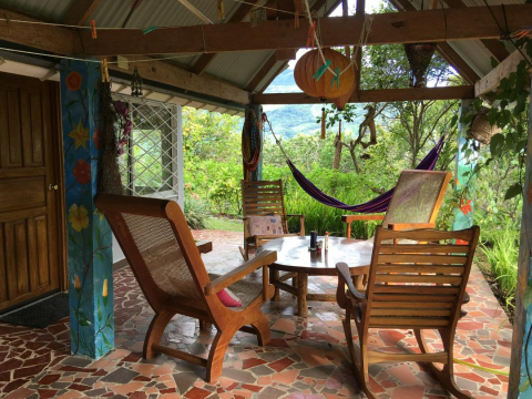 The Casita in Alto de La Cruz and Waterfall Cabin