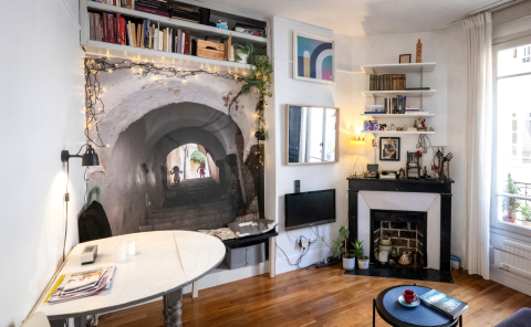 Calm one-room apartment in Paris