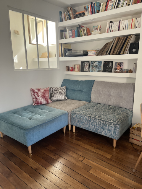 Bright and cozy apartment in Paris' vibrant 20th arrondissement