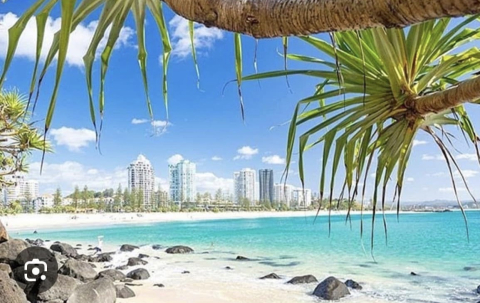 Beachfront modern apartment