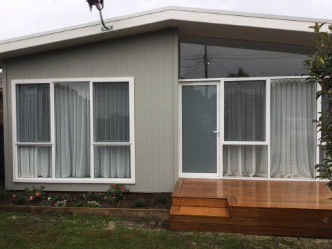 Fifties beach cottage rebuild.