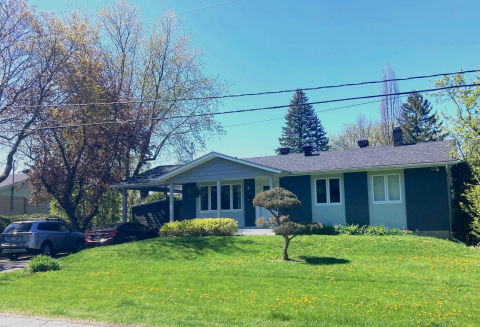 Family house next to beautiful Mont-Saint-Hilaire Biosphere Reserve