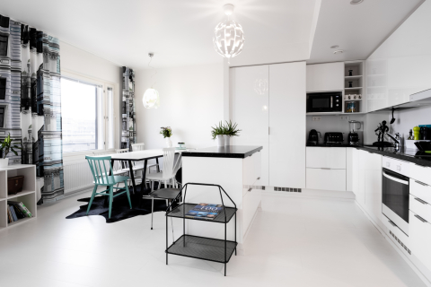 Two-floor penthouse apartment in the center of Helsinki