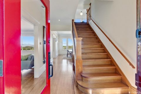 Large San Francisco Home Overlooking Golden Gate Park