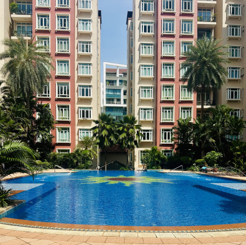 Two bedroom apartment with terrace in River Valley