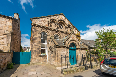 One of a kind converted church at Edinburgh’s seaside