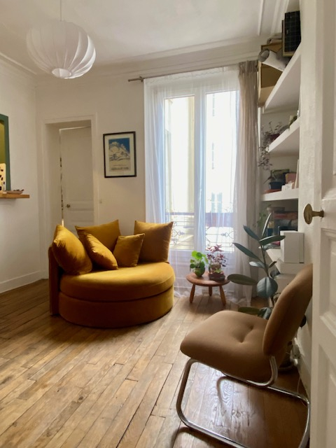 Cute, quiet 1BR in the vibrant XXth arrondissement in Paris, 3mn away from subway