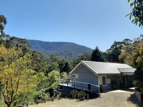 "Birds Eye View" Warburton, Australia. Stunning mountain view close to Melbourne.