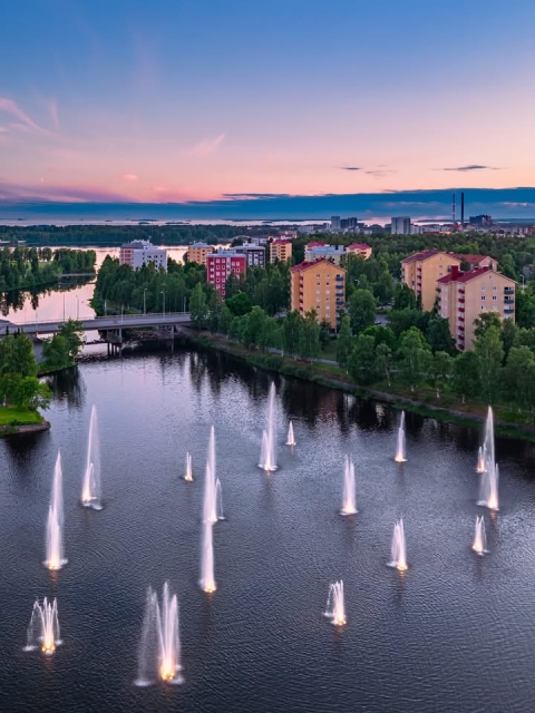 New 1 brm apartment in great location Oulu, Finland- available for Christmas/ New Year