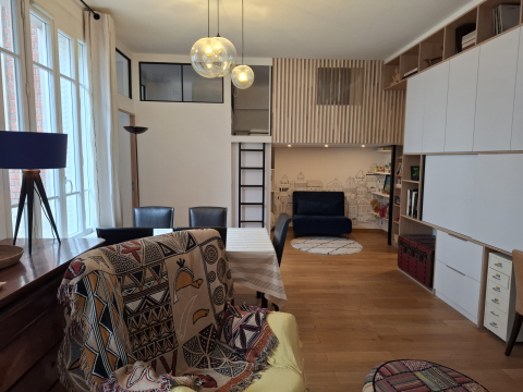 Modern apartment with terrace, 15 minutes from the Eiffel Tower