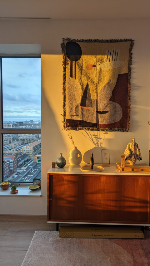 Centrally located 1BR apartment in Amsterdam - with great view!