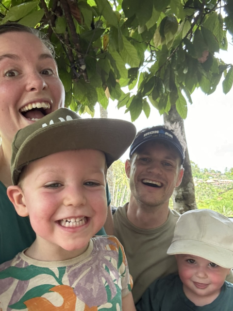 Wouter, Ursula, Jules & Oscar