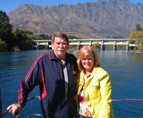 Carolyn and David