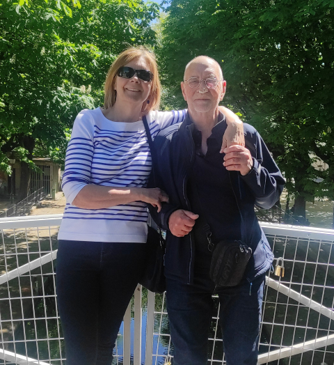 Martine et Bernard